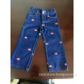 embroider 100% cotton baby children new style denim jeans children jeans jeans top design skinny jeans for kids